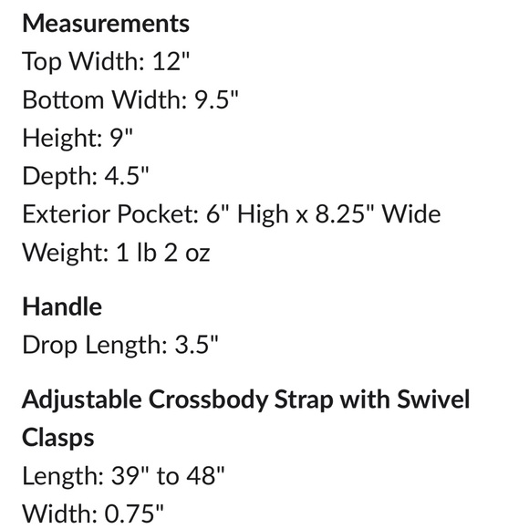 New Cabo Blue Portland Leather mini Snap crossbody Tote Bag - Picture 8 of 9